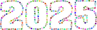 2025 Peace Dove Love Colorful