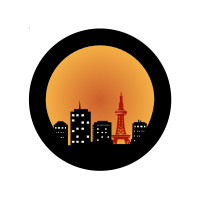 Tokyo Sunset Skyline - Remix