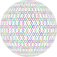 Seamless Pattern 399 Polyprismatic Sphere