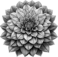 AI Generated Dahlia 2