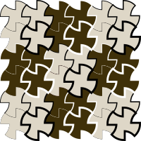 Interlocking pattern 3