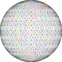 Seamless Pattern 411 Polyprismatic Sphere No BG
