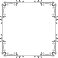 Flourish Frame Derivative 54