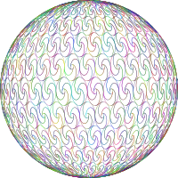 Seamless Pattern 387 Polyprismatic 2 Sphere