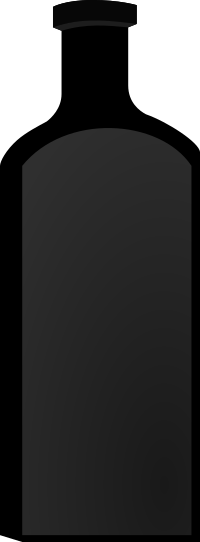 Dark Bottle Simple Perspective