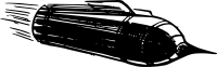 Retro spaceship