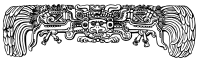 Mayan Art - Serpant Bird Divider