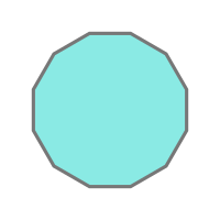 reguler dodecagon animation