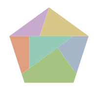 Dissecting a regular pentagon into a square