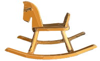 Wooden Rocking Horse