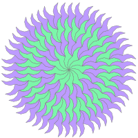 spiral tiling