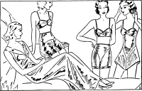 Four Women in Undergarments