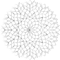 Dodecagon Flower Reignited Duochrome No BG