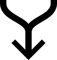 Combining Arrow Medium