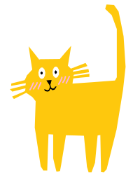 Cat with blush