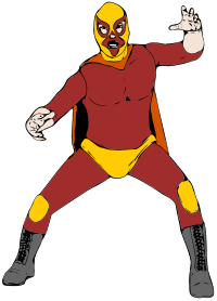 Masked Wrestler - Colour Remix