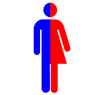 Male Female Pictogram Combined