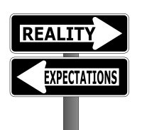 Reality vs Expectations