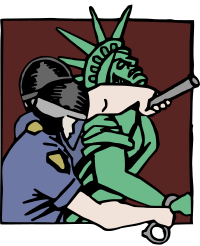 Arresting Liberty - Colour Remix