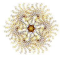 Mandala doré