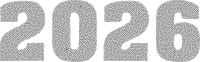 2026 Typography Triangular Line Art