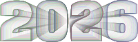 2026 Typography Wireframe Colorful No Silhouette