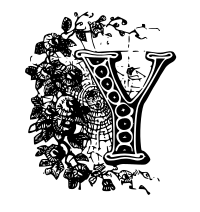 Y Drop Cap