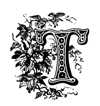T Drop Cap