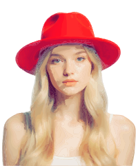 Red Hat Lady