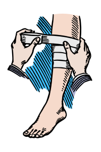Leg Bandage - Colour Remix