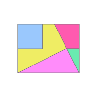 Five tiles, five patterns