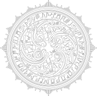 Music Design By Geralt Vectorized Line Art