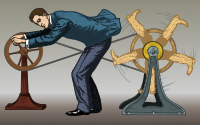 butt kicking machine (animated)