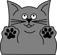 Grey cat