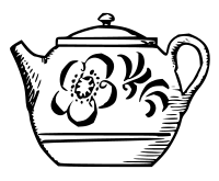 Lutz - Teapot - outline