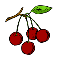 Lutz - Cherries - flat-colored