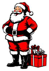 Laughing Santa