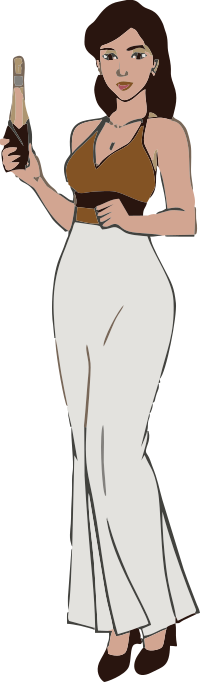 New Year's Lady 2