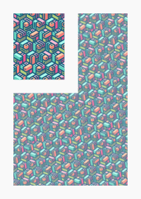 Cybernetic cubes - color