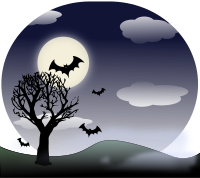 Halloween Landscape - Colour Remix