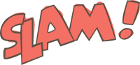 SLAM! Comic Text Onomatopoeia