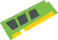 Computer Memory RAM Stick Icon