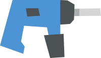Blue Drill Icon