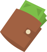 Wallet Full of Cash Icon