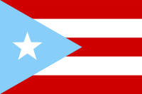 Classic Puerto Rico Flag