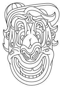 coloring face 2