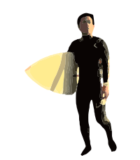 Walking Surfer