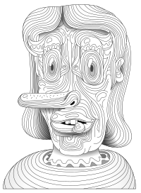 Weird Face White