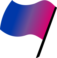 Bisexuality LGBTQ pride flag