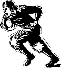old time football player